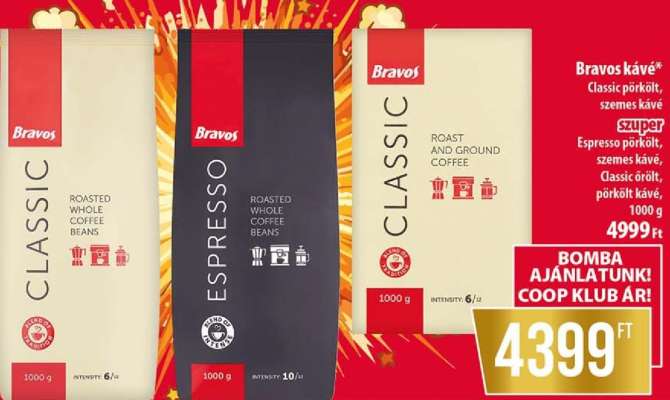 BRAVOS KÁVÉ