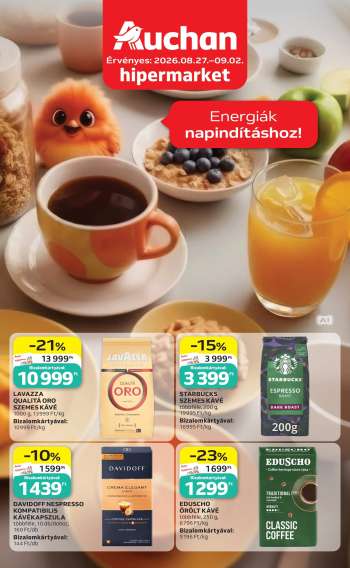 Újság Auchan - 2026.08.27 - 2026.09.02.