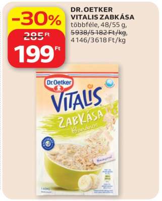 DR OETKER Vitalis zabkása*
