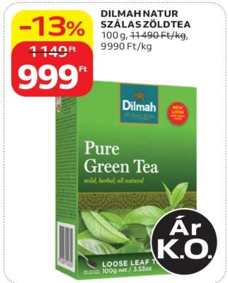 DILMAH NATUR SZÁLAS ZÖLDTEA