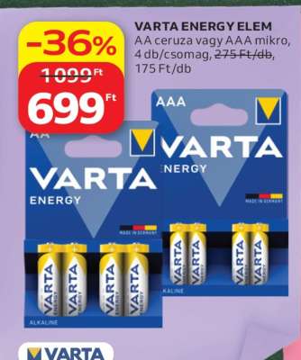 Varta Energy elem