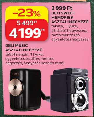 DELI SWEET MEMORIES ASZTALI HEGYEZŐ