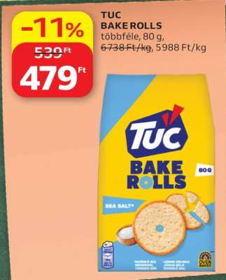 Tuc Bake Rolls