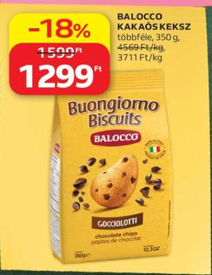 BALOCCO KAKAÓS KEKSZ