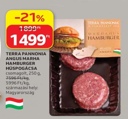 TERRA PANNONIA ANGUS MARHA HÚSPOGÁCSA