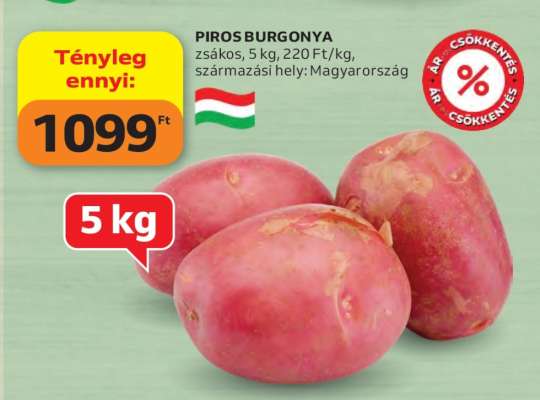 Piros burgonya