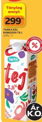 Tarka ESL Dobozos Tej
