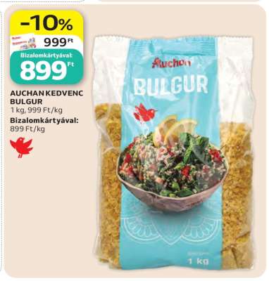 AUCHAN KEDVENC BULGUR