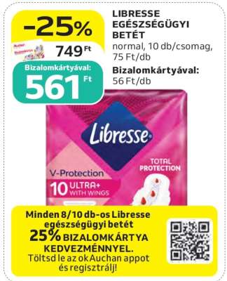 LIBRESSE EGÉSZSÉGÜGYI BETÉT