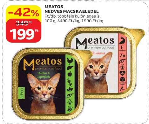 MEATOS NEDVES MACSKAELEDEL