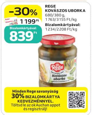 Rege Kovászos uborka
