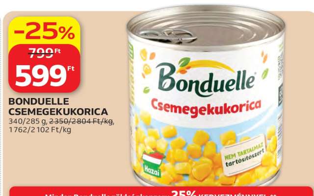 Bonduelle Csemegekukorica