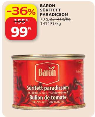 Baron sűrített paradicsom