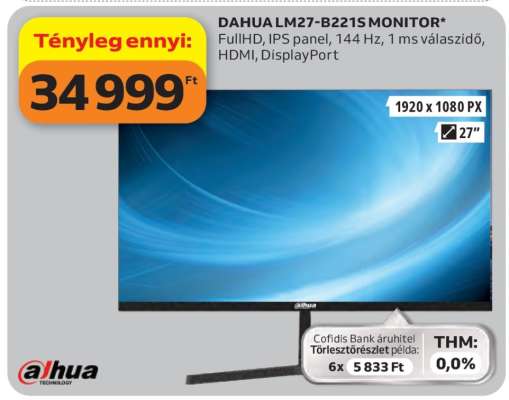 DAHUA LM27-B221S MONITOR