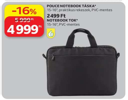 POUCE NOTEBOOK TÁSKA