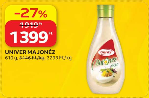 UNIVER﻿﻿ Majonéz*