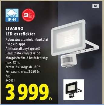 LIVARNO LED-es reflektor