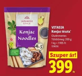 VITASIA Konjac tészta