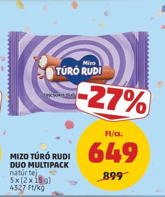 Mizo Túró Rudi duo multipack
