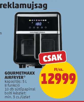 GOURMETMAXX AIRFRYER