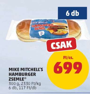 Mike Mitchell's Hamburger Zsemle
