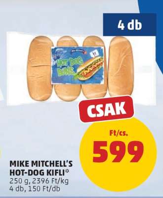 MIKE MITCHELL'S HOT-DOG KIFLI