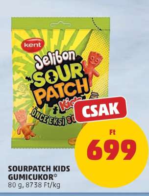 SOURPATCH KIDS GUMICUKOR