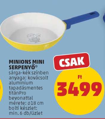 MINIONS MINI SERPENYŐ
