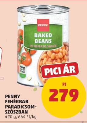 PENNY Fehérbab Paradicsomszószban