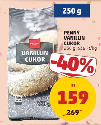 PENNY Vanillin Cukor