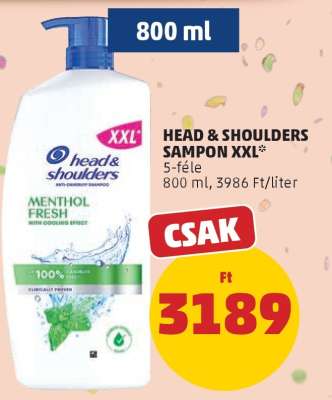 Head & Shoulders Sampon XXL