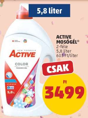 ACTIVE Mosógél