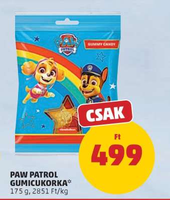PAW Patrol Gumicukorka