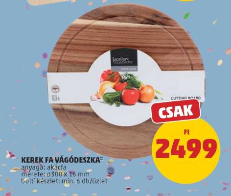 KEREK FA VÁGÓDESZKA