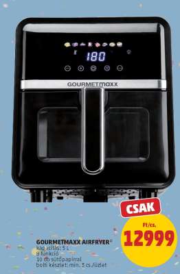 GOURMETMAXX AIRFRYER
