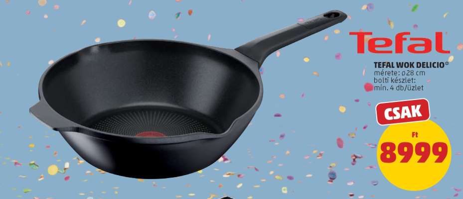 TEFAL WOK DELICIO