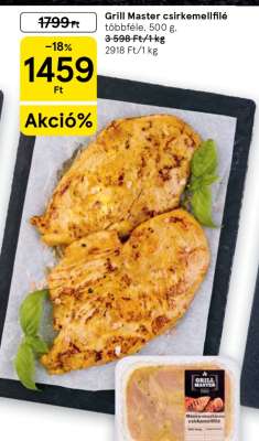 Grill Master csirkemellfilé