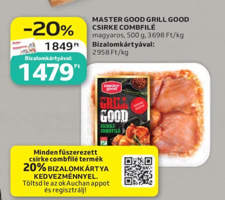 MASTER GOOD GRILL GOOD CSIRKE COMBFILÉ