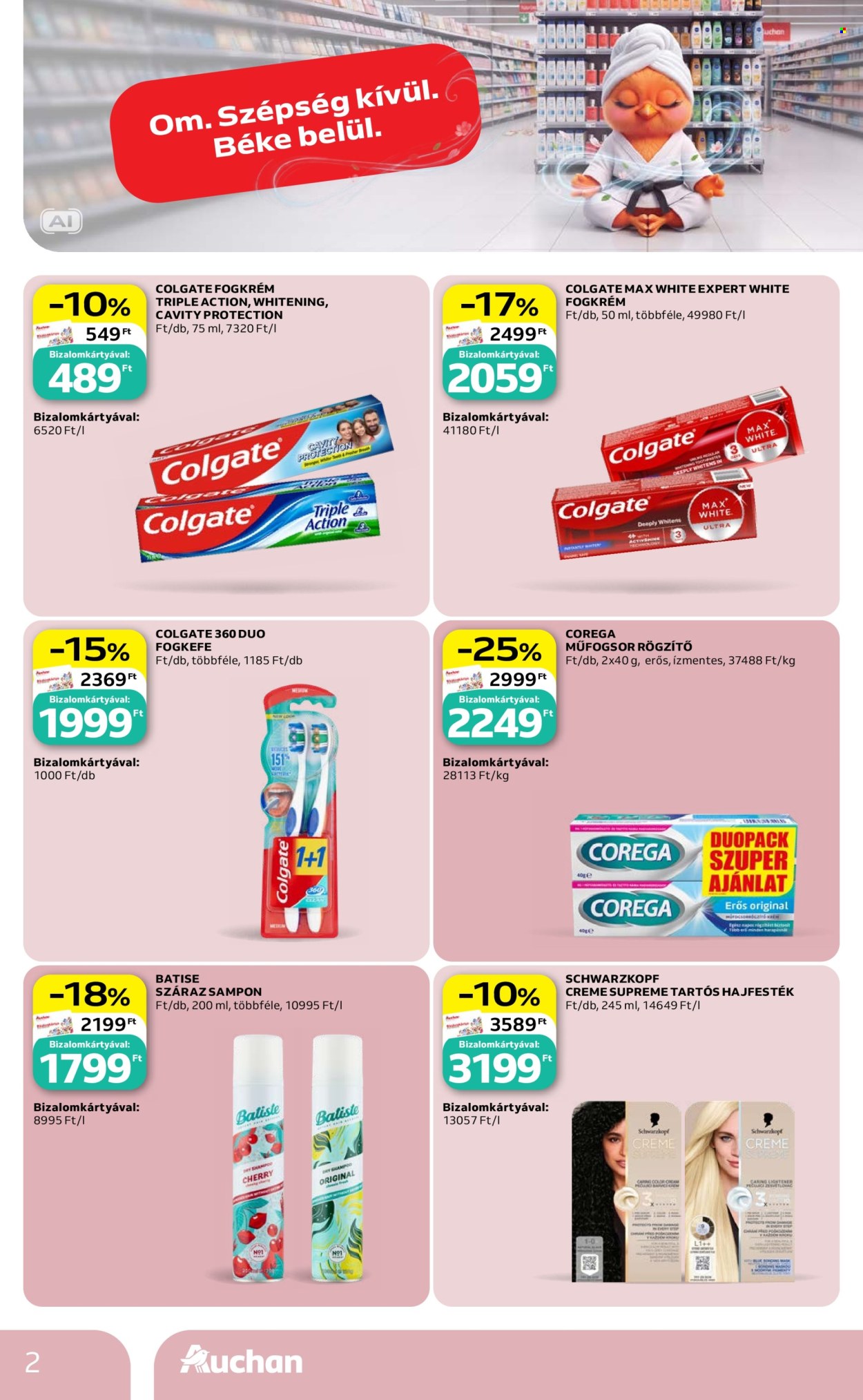 Auchan akciós újságok - 2026.08.21 - 2026.09.02. Oldal 2
