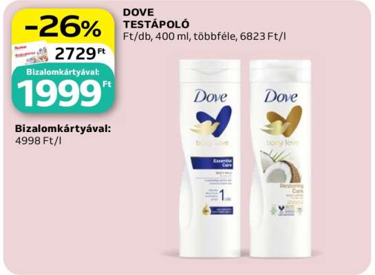 Dove Testápoló