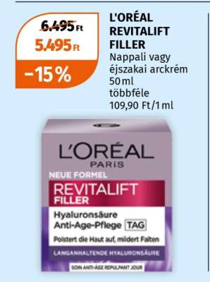 L'ORÉAL REVITALIFT FILLER