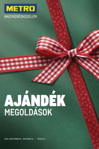 Újság Metro - 2026.09.15 - 2026.12.31.