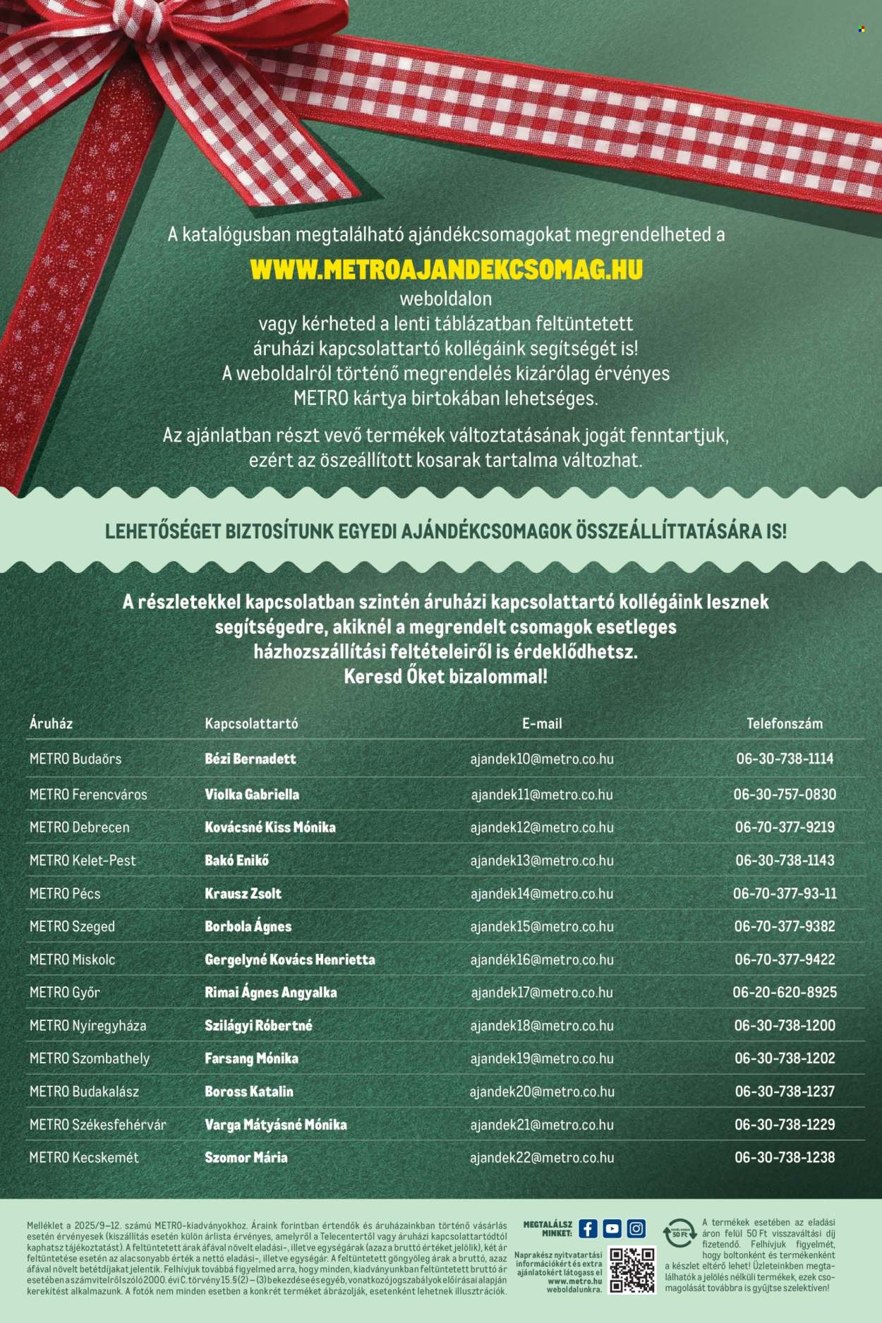 Metro akciós újságok - 2026.09.15 - 2026.12.31. Oldal 11