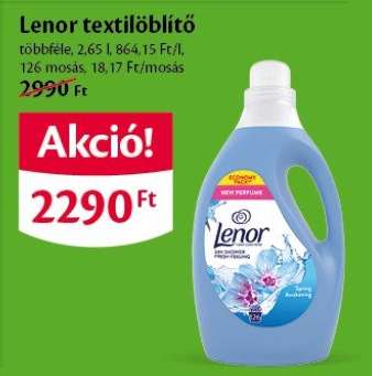 Lenor textilöblítő