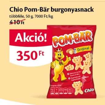 Chio Pom-Bär burgonyasnack