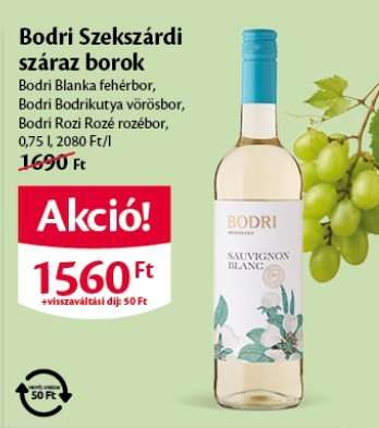 Bodri Szekszárdi száraz borok