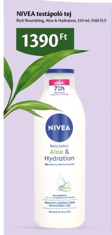 Nivea testápoló tej