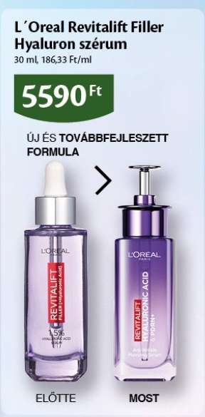 L´Oreal Revitalift Filler Hyaluron szérum
