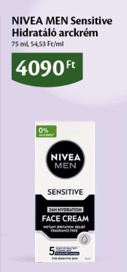 NIVEA MEN Sensitive hidratáló arckrém