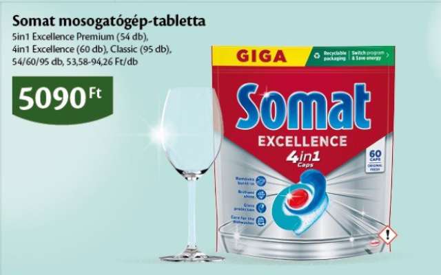 Somat Mosogatógép Tabletta